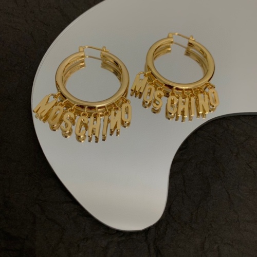 Replica Moschino Earrings For Women #1144691 $40.00 USD for Wholesale