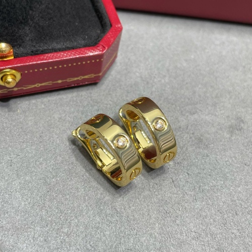 Replica Cartier Earrings For Women #1144719 $64.00 USD for Wholesale