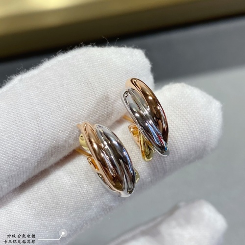 Replica Cartier Earrings For Women #1144770 $52.00 USD for Wholesale