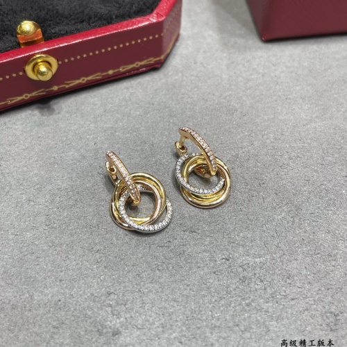Cartier Earrings For Women #1144772 $60.00 USD, Wholesale Replica Cartier Earrings