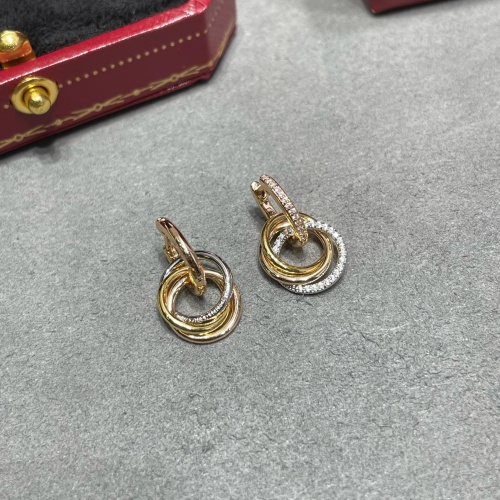 Replica Cartier Earrings For Women #1144772 $60.00 USD for Wholesale