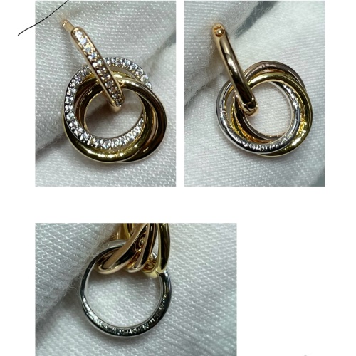 Replica Cartier Earrings For Women #1144772 $60.00 USD for Wholesale