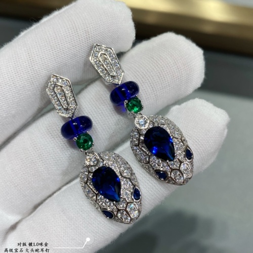 Replica Bvlgari Earrings For Women #1145071 $52.00 USD for Wholesale