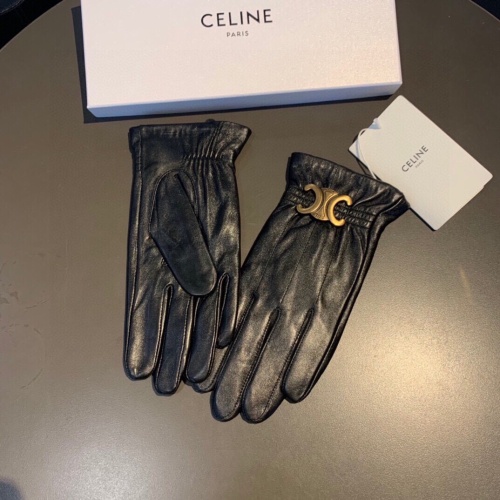 Replica Celine Gloves For Women #1145125 $48.00 USD for Wholesale
