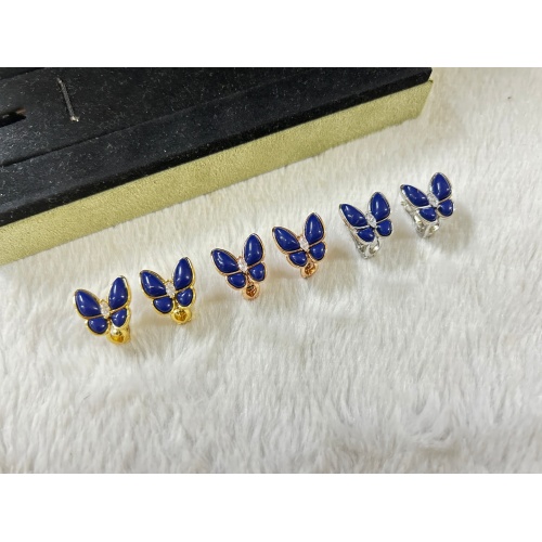 Replica Van Cleef & Arpels Earrings For Women #1145201 $36.00 USD for Wholesale