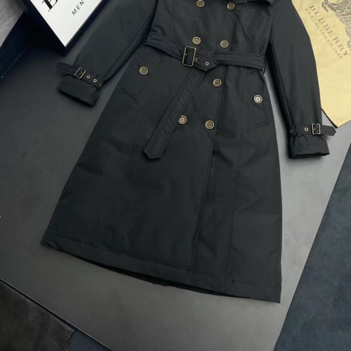 Replica Burberry Down Feather Coat Long Sleeved For Women #1145248 $280.99 USD for Wholesale
