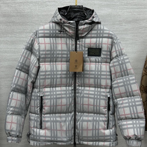 Burberry Down Feather Coat Long Sleeved For Men #1145277 $225.00 USD, Wholesale Replica Burberry Down Feather Coat