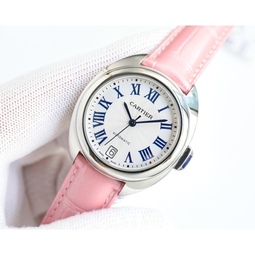 Replica Cartier AAA Quality Watches For Women #1145347 $254.55 USD for Wholesale