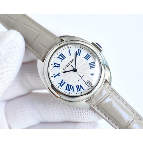 Replica Cartier AAA Quality Watches For Women #1145348 $254.55 USD for Wholesale