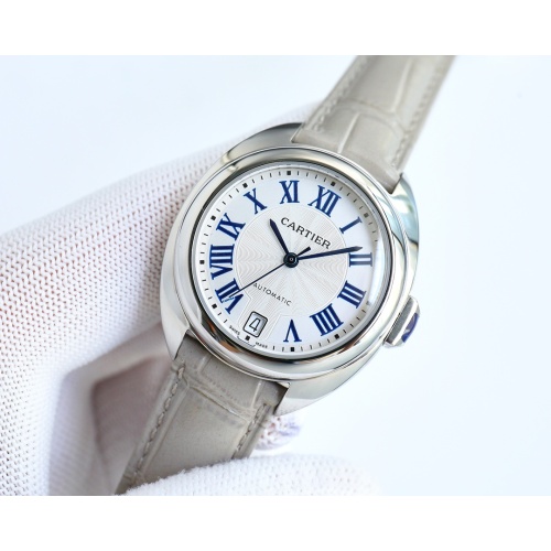 Replica Cartier AAA Quality Watches For Women #1145348 $254.55 USD for Wholesale