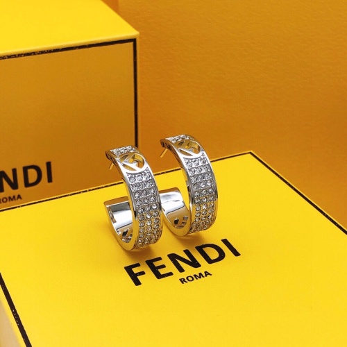 Fendi Earrings For Women #1145351 $27.00 USD, Wholesale Replica Fendi Earrings