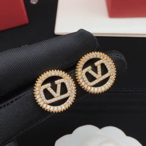 Replica Valentino Earrings For Women #1145367 $29.00 USD for Wholesale
