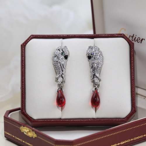 Replica Cartier Earrings For Women #1145439 $42.00 USD for Wholesale