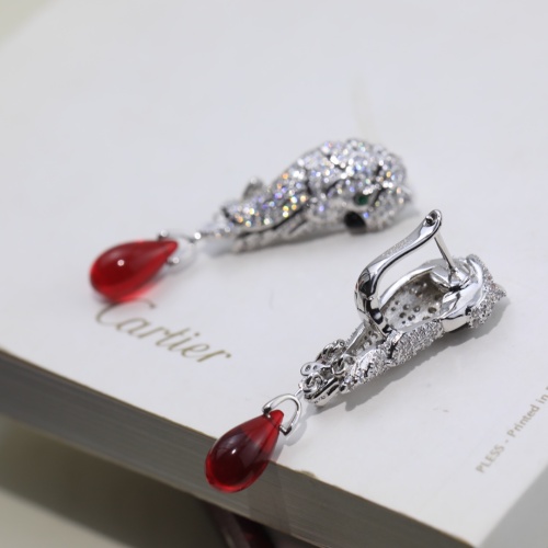 Replica Cartier Earrings For Women #1145439 $42.00 USD for Wholesale