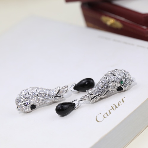 Replica Cartier Earrings For Women #1145440 $42.00 USD for Wholesale