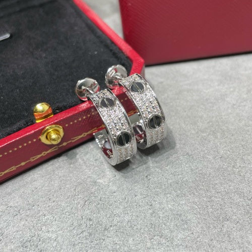 Replica Cartier Earrings For Women #1145443 $88.00 USD for Wholesale
