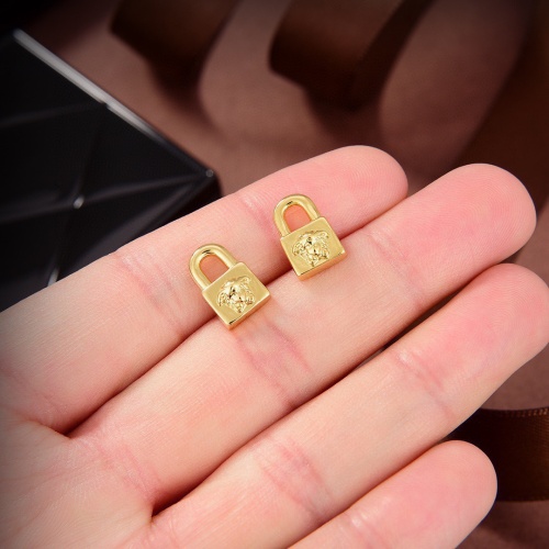 Replica Versace Earrings For Women #1145465 $25.00 USD for Wholesale