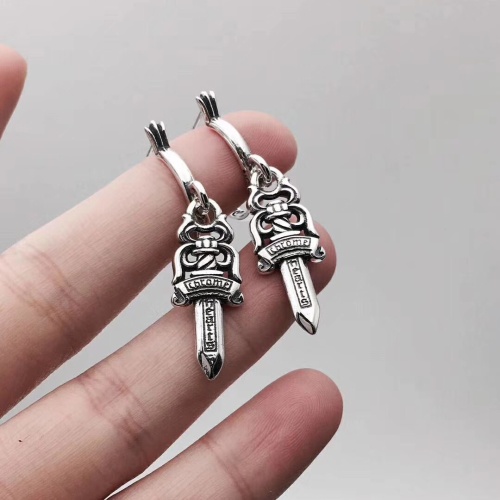 Replica Chrome Hearts Earrings For Unisex #1145502 $34.00 USD for Wholesale