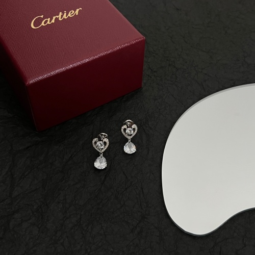 Replica Cartier Earrings For Women #1145503 $38.00 USD for Wholesale