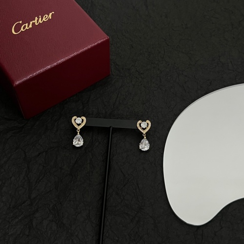 Replica Cartier Earrings For Women #1145504 $38.00 USD for Wholesale