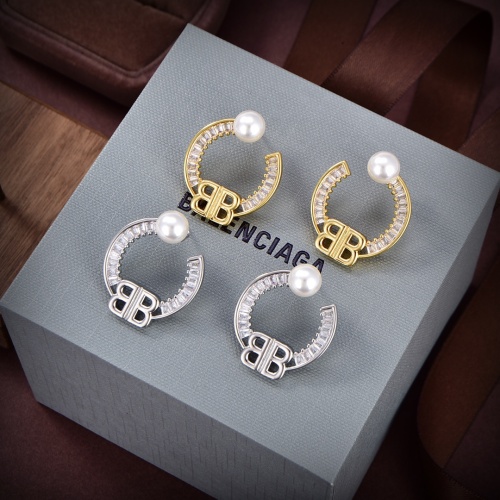 Replica Balenciaga Earrings For Women #1145583 $29.00 USD for Wholesale