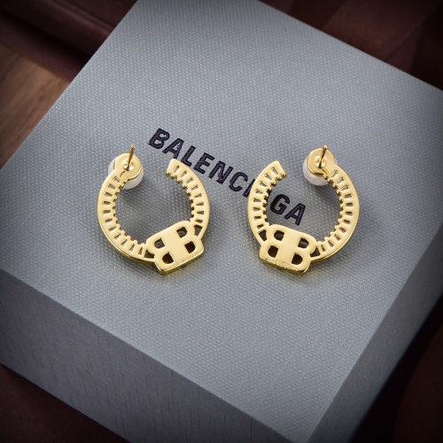 Replica Balenciaga Earrings For Women #1145584 $29.00 USD for Wholesale