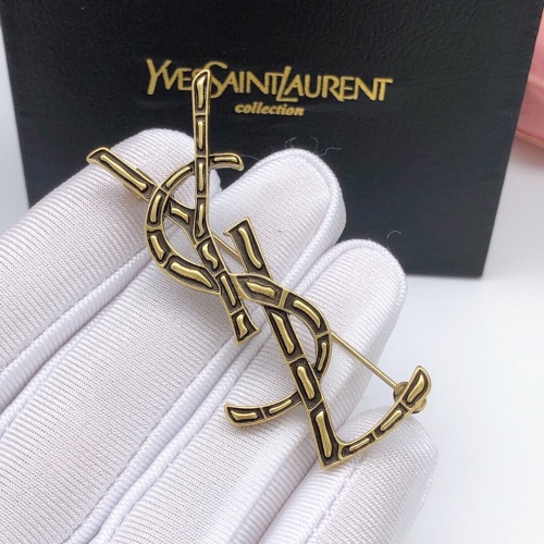 Replica Yves Saint Laurent Brooches For Women #1145605 $27.00 USD for Wholesale