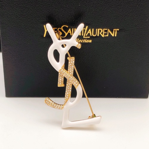 Yves Saint Laurent Brooches For Women #1145606 $29.00 USD, Wholesale Replica Yves Saint Laurent Brooches