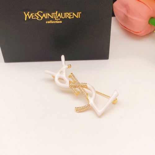 Replica Yves Saint Laurent Brooches For Women #1145606 $29.00 USD for Wholesale