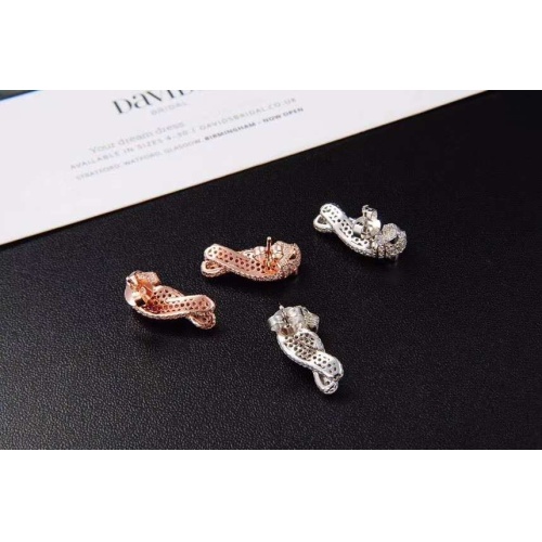 Replica Cartier Earrings For Women #1145611 $34.00 USD for Wholesale