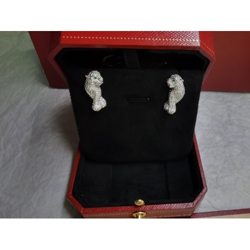 Replica Cartier Earrings For Women #1145612 $34.00 USD for Wholesale