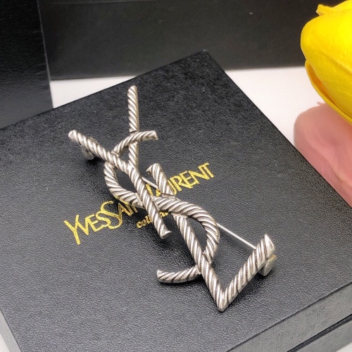 Replica Yves Saint Laurent Brooches For Women #1145637 $29.00 USD for Wholesale