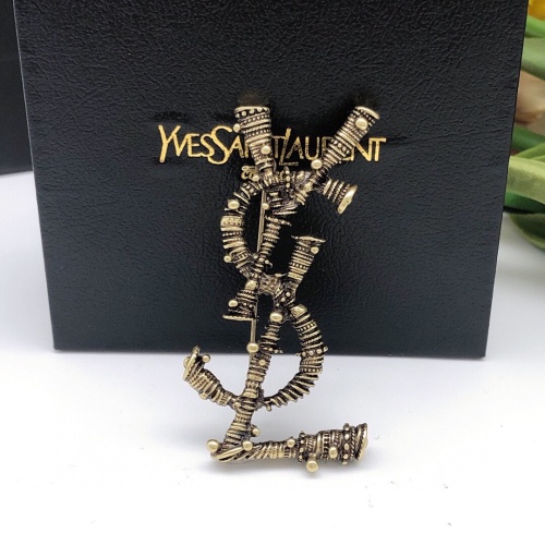 Yves Saint Laurent Brooches For Women #1145640 $32.00 USD, Wholesale Replica Yves Saint Laurent Brooches