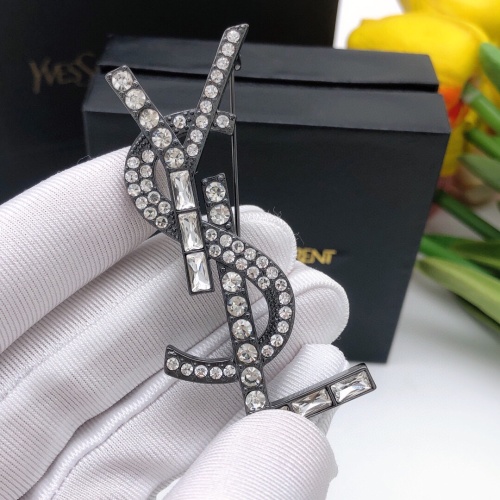 Replica Yves Saint Laurent Brooches For Women #1145643 $29.00 USD for Wholesale