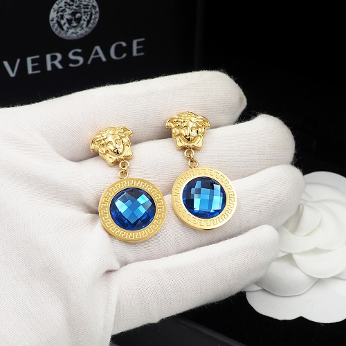 Replica Versace Earrings For Women #1145655 $25.00 USD for Wholesale