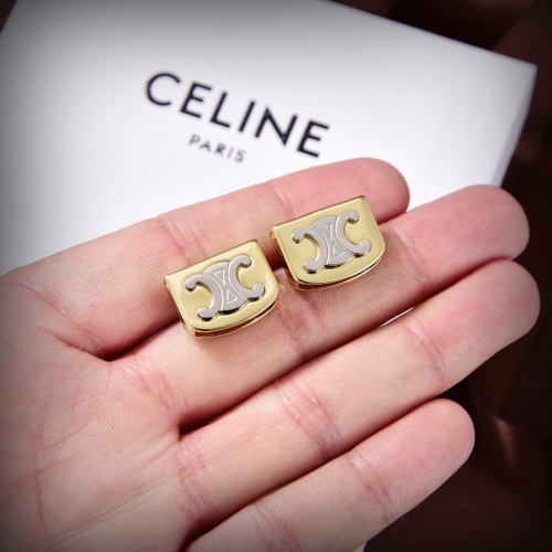 Replica Celine Earrings For Women #1145715 $32.00 USD for Wholesale