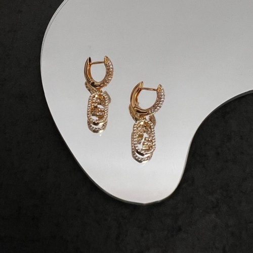 Replica Fendi Earrings For Women #1145797 $38.00 USD for Wholesale