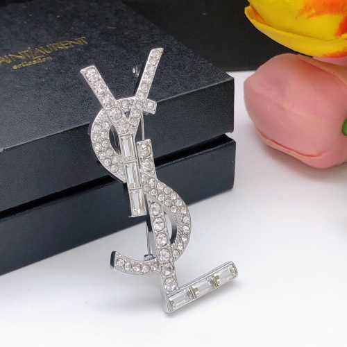 Replica Yves Saint Laurent Brooches For Women #1145898 $29.00 USD for Wholesale
