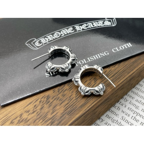 Replica Chrome Hearts Earrings #1145957 $32.00 USD for Wholesale