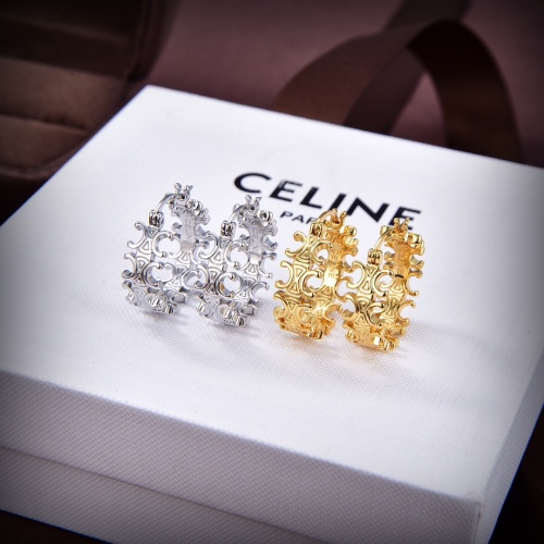 Replica Celine Earrings For Women #1145970 $27.00 USD for Wholesale