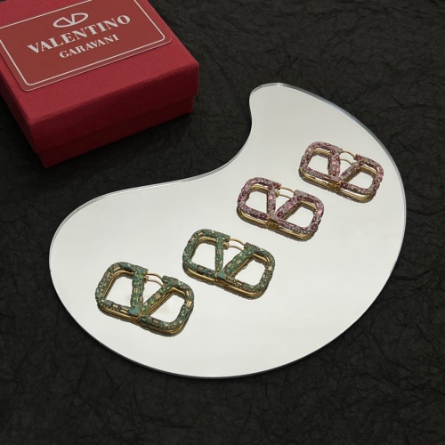 Replica Valentino Earrings For Women #1146120 $42.00 USD for Wholesale