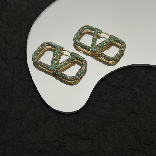 Replica Valentino Earrings For Women #1146121 $42.00 USD for Wholesale