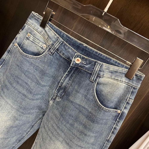 Replica Hermes Jeans For Men #1146135 $82.00 USD for Wholesale