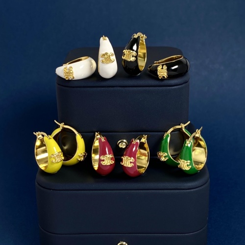 Replica Celine Earrings For Women #1146375 $32.00 USD for Wholesale