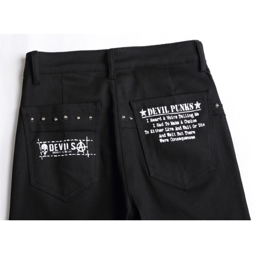 Replica Philipp Plein PP Jeans For Men #1146503 $68.00 USD for Wholesale