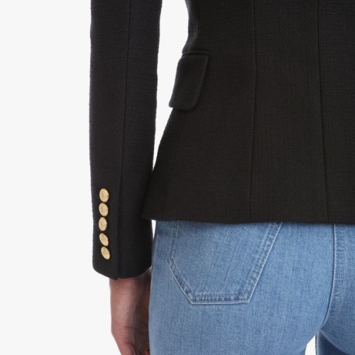 Replica Balmain Jackets Long Sleeved For Women #1146901 $68.00 USD for Wholesale