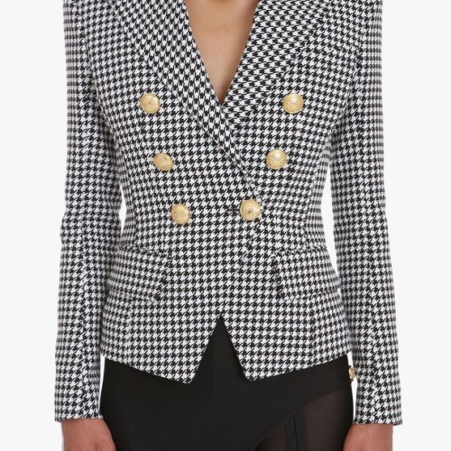 Replica Balmain Jackets Long Sleeved For Women #1146903 $92.00 USD for Wholesale