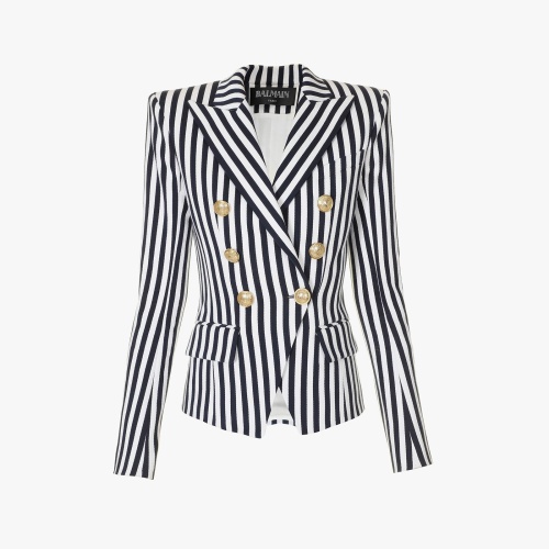 Balmain Jackets Long Sleeved For Women #1146906 $92.00 USD, Wholesale Replica Balmain Jackets