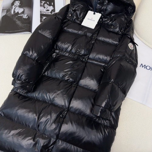 Replica Moncler Down Feather Coat Long Sleeved For Women #1147083 $175.00 USD for Wholesale