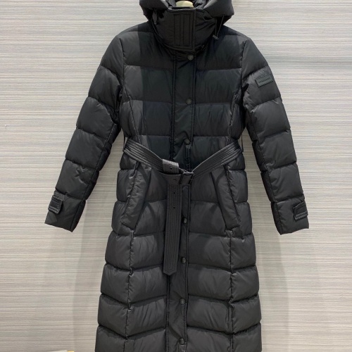 Burberry Down Feather Coat Long Sleeved For Women #1147187 $162.00 USD, Wholesale Replica Burberry Down Feather Coat
